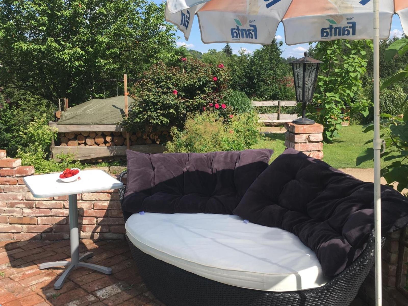 Ferienwohnung „Am Gnaucks Hutberg“ Hohnstein Zewnętrze zdjęcie