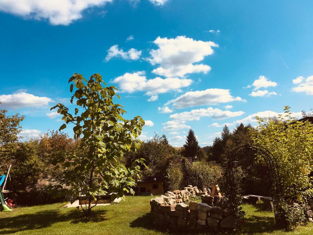 Ferienwohnung „Am Gnaucks Hutberg“ Hohnstein Zewnętrze zdjęcie